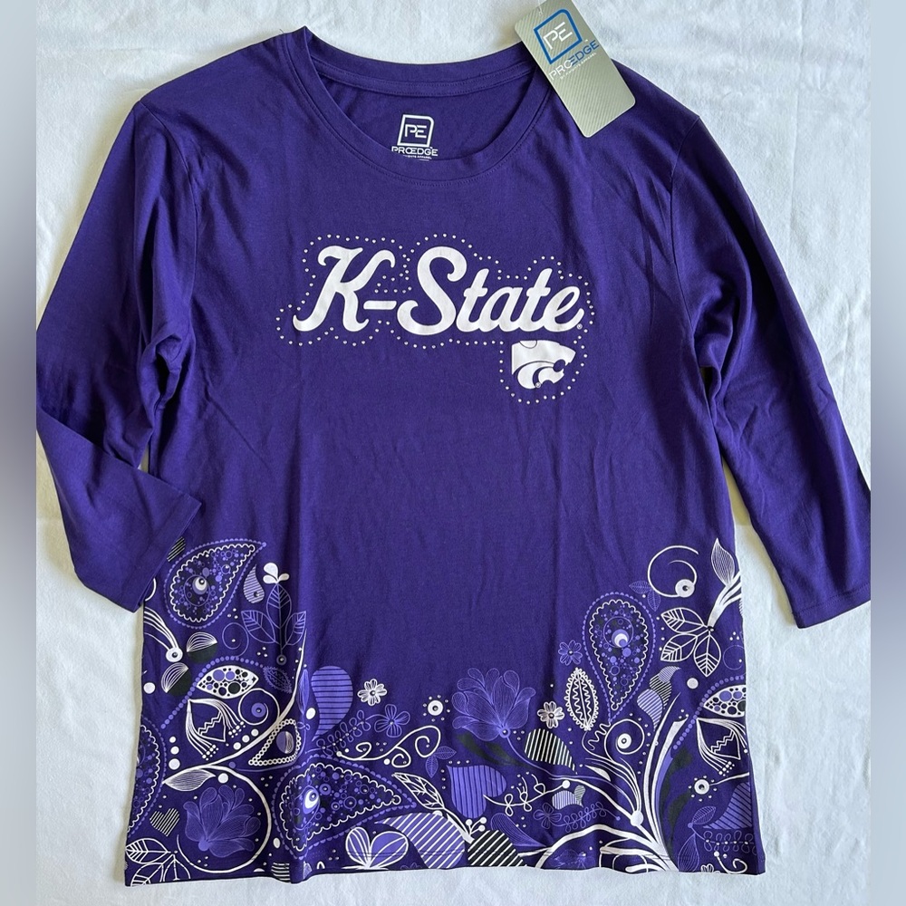 Kansas State KSU Wildcats Tunic Tee Blouse